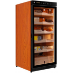 Vincellar C230A-SPBR Rosewood Brown Box / Spanish Cedar Wood Shelf Thermostatic Cigar Cabinet (5-tier, 600-1000pcs)